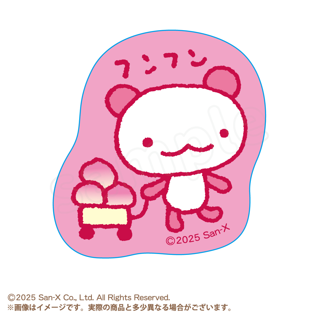 モモパンダ ダイカットステッカー C