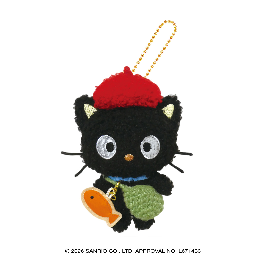 サンリオキャラクターズ(お出かけもこもこスタイル) ボールチェーンマスコット チョコキャット