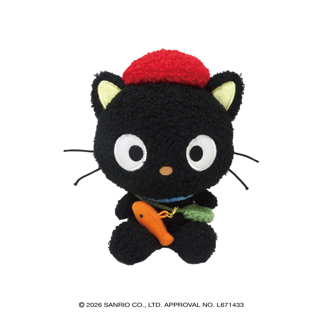 サンリオキャラクターズ(お出かけもこもこスタイル) ぬいぐるみ チョコキャット