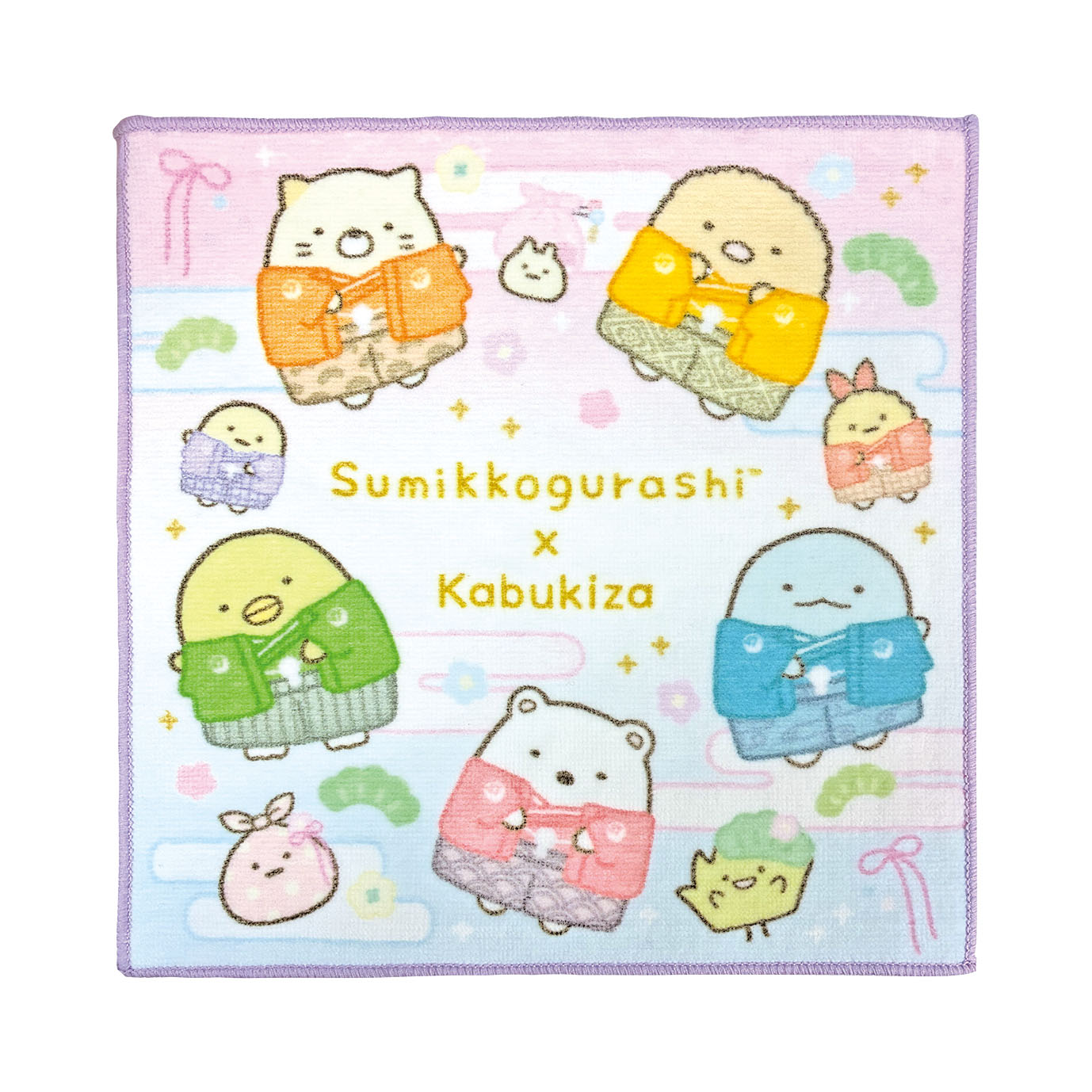 すみっコぐらし×歌舞伎座　ミニタオル