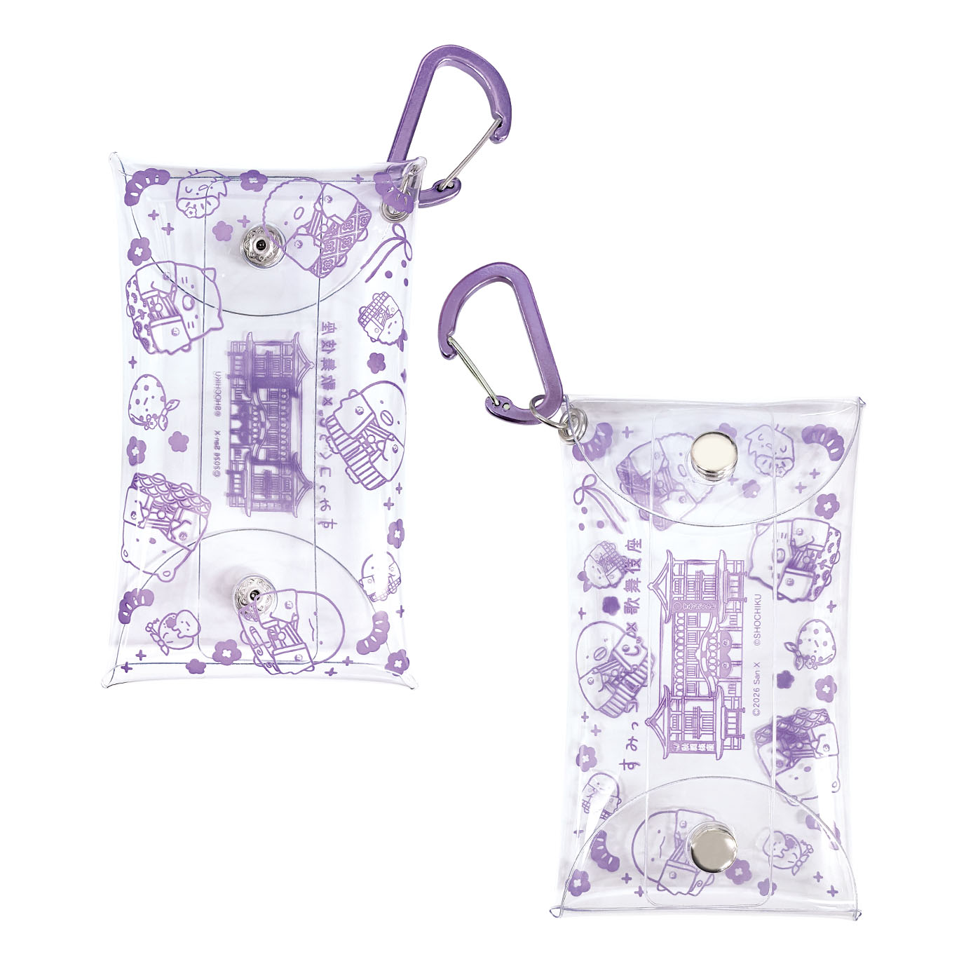 すみっコぐらし×歌舞伎座　クリアマルチケース