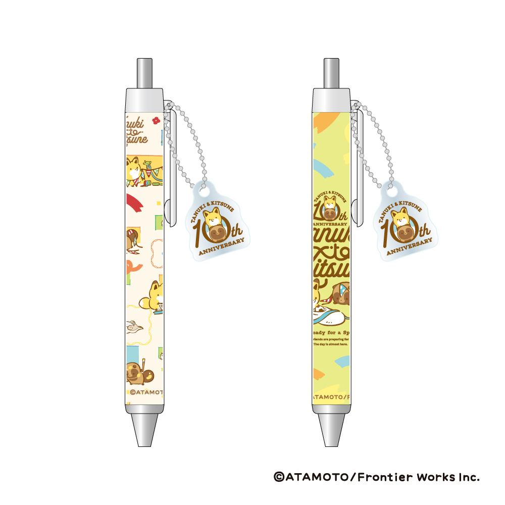 公式】東京キャラクターストリートアクリルチャーム付きボールペン