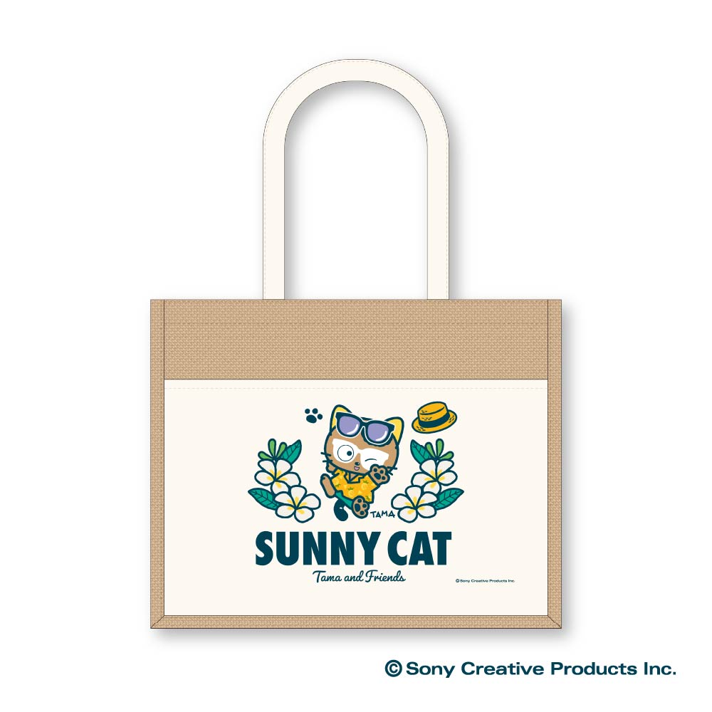 ジュート&キャンバストート LOVE SUNNY DAYS