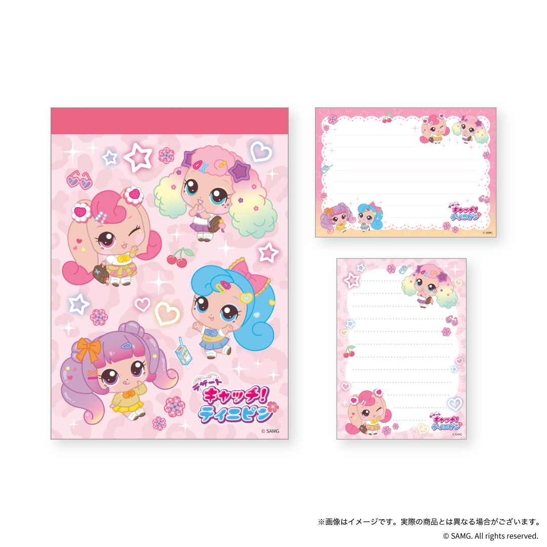 キャッチ！ティニピン　メモ帳（平成ギャル）