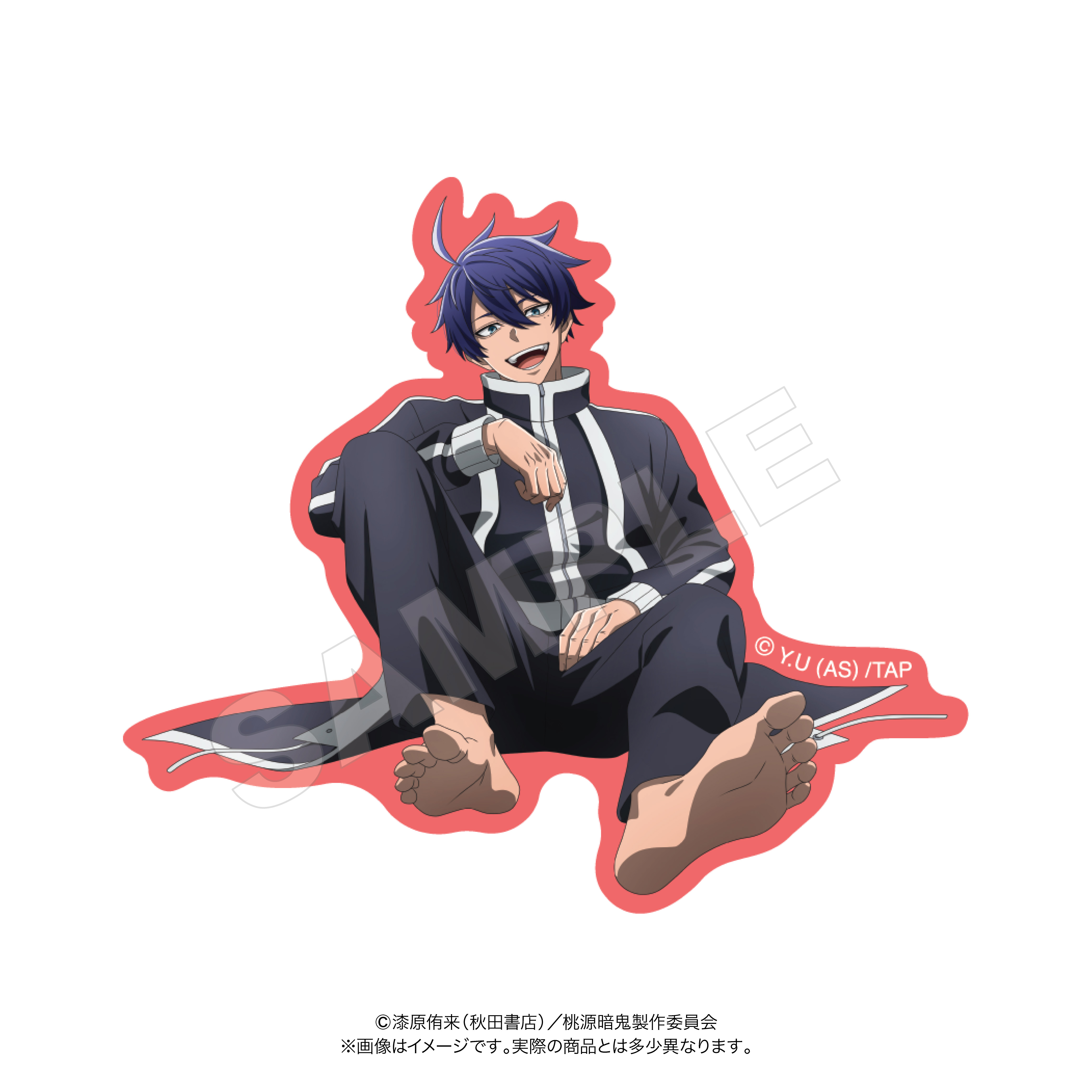 ステッカー 一ノ瀬四季 桃源暗鬼 人をだめにするシリーズ