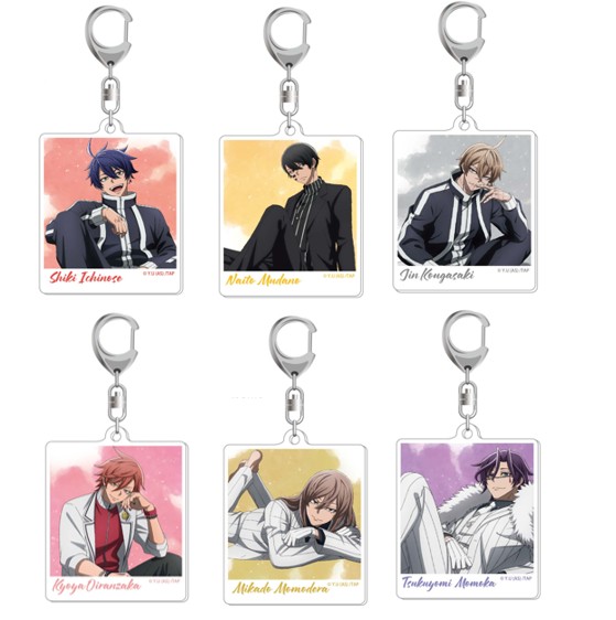 トレーディングアクリルキーホルダー(全6種) 桃源暗鬼 人をだめにするシリーズ