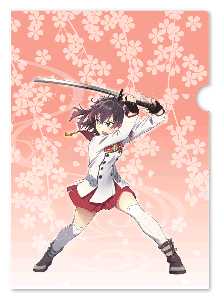『刀使ノ巫女 刻みし一閃の燈火』クリアファイル　安桜 美炎