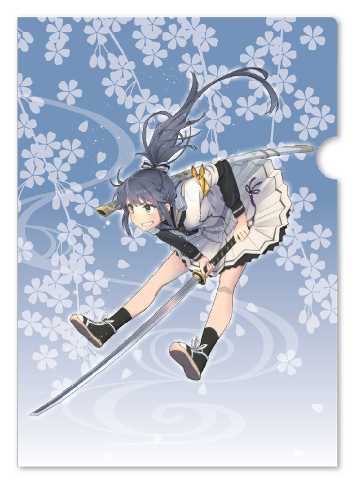 『刀使ノ巫女 刻みし一閃の燈火』クリアファイル　山城 由依