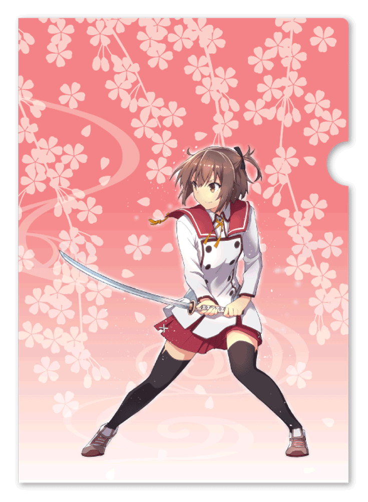 『刀使ノ巫女 刻みし一閃の燈火』クリアファイル　衛藤 可奈美