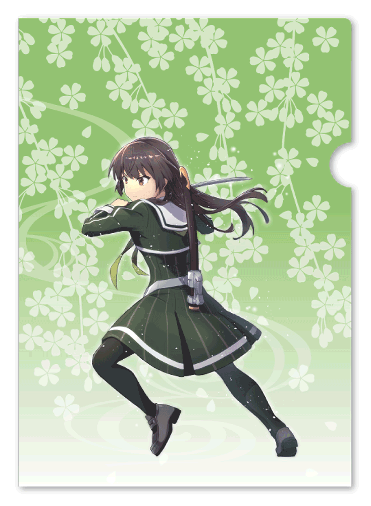 『刀使ノ巫女 刻みし一閃の燈火』クリアファイル　十条 姫和