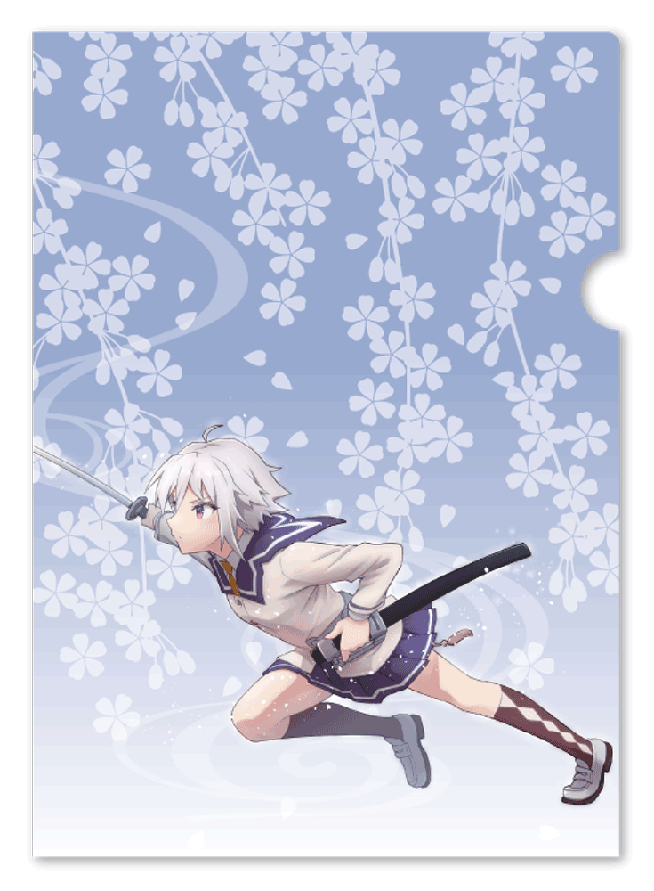 『刀使ノ巫女 刻みし一閃の燈火』クリアファイル　糸見 沙耶香
