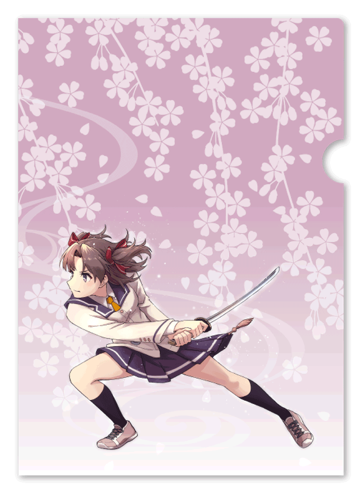『刀使ノ巫女 刻みし一閃の燈火』クリアファイル　伊南 栖羽
