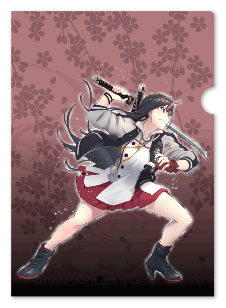 『刀使ノ巫女 刻みし一閃の燈火』クリアファイル　稲河 暁