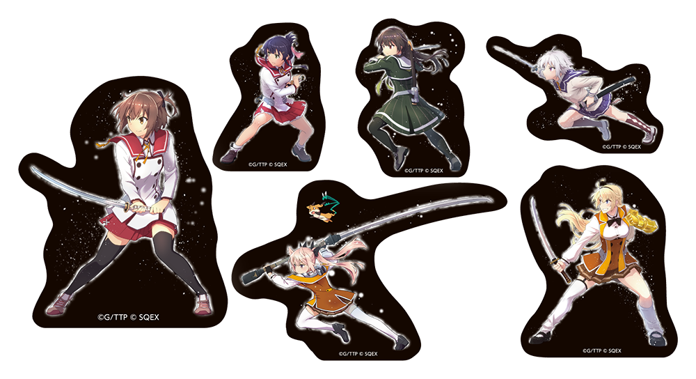 『刀使ノ巫女 刻みし一閃の燈火』ステッカーセットB
