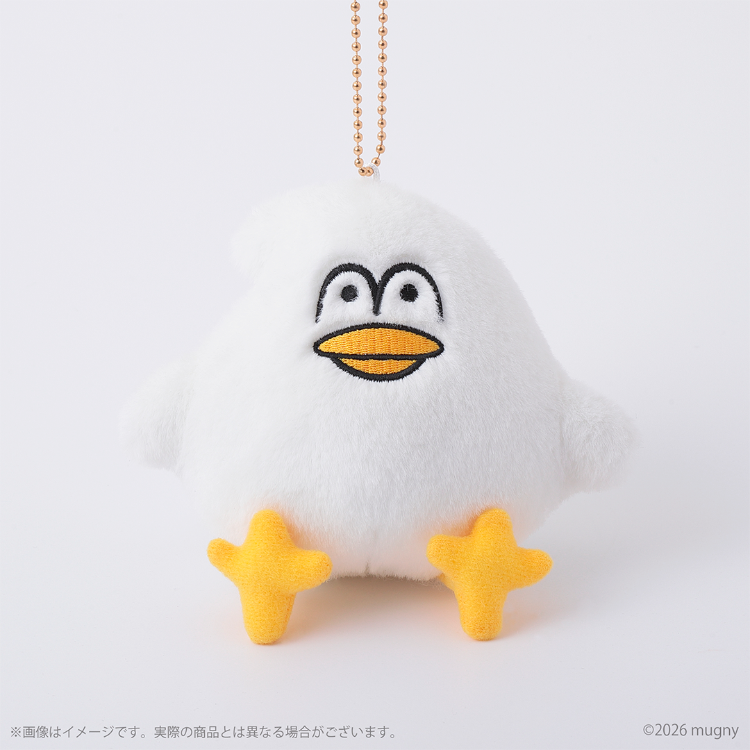 とりもち ボアぬいぐるみマスコット