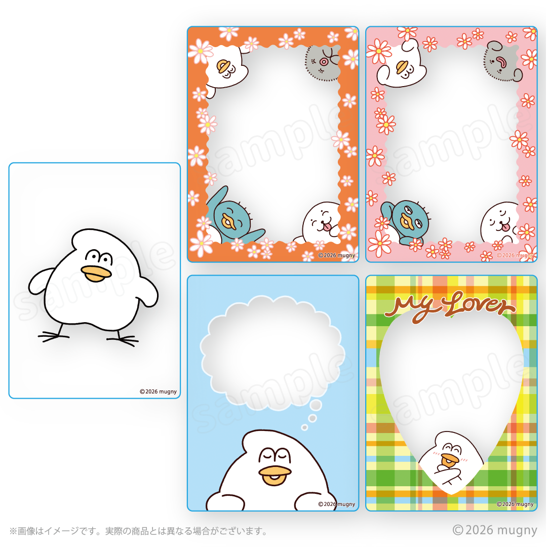 とりもち フラワー トレーディングクリアカード