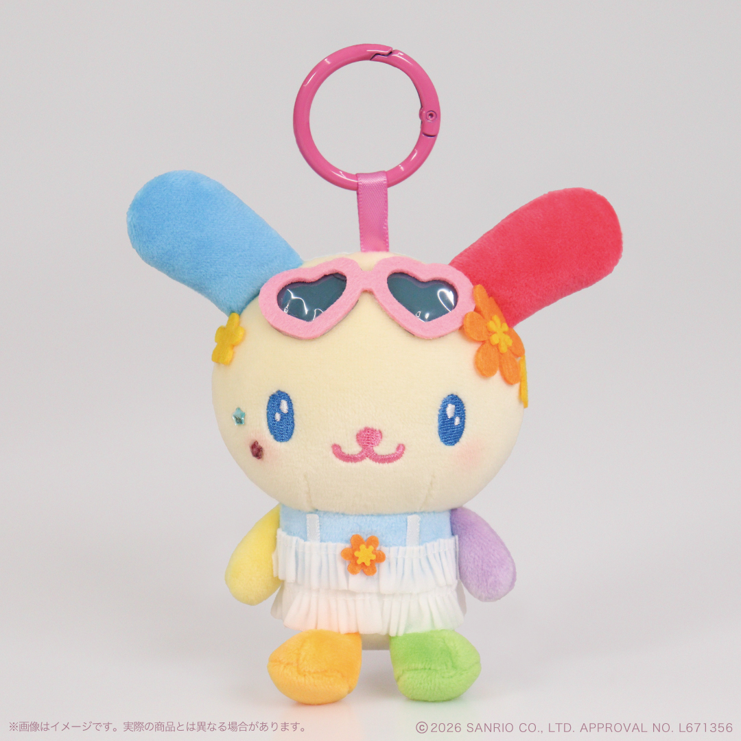 ウサハナ ポッピンフルーツ むにゅぐるみマスコット