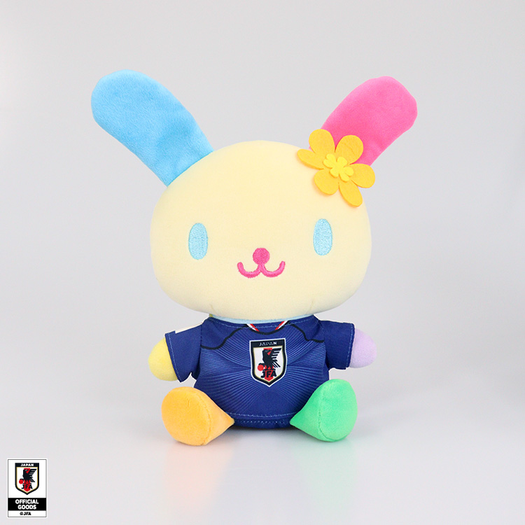 公式】東京キャラクターストリートウサハナ むにゅぐるみS サッカー