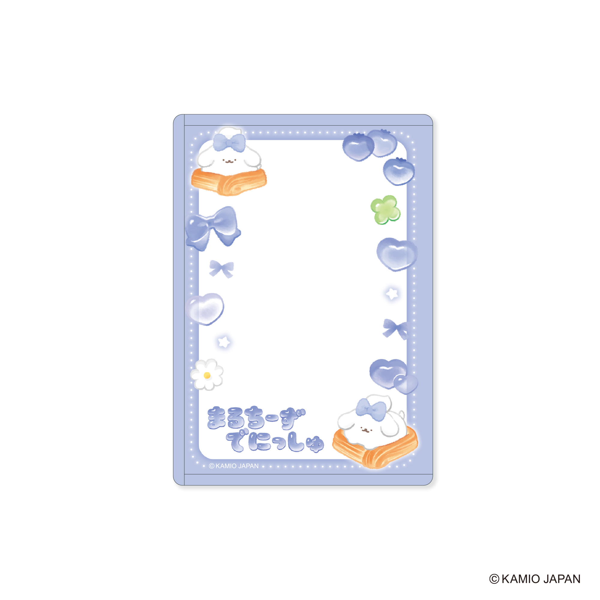Eastken Heartful × Fruits Hard Card Case (Maltese Danish)