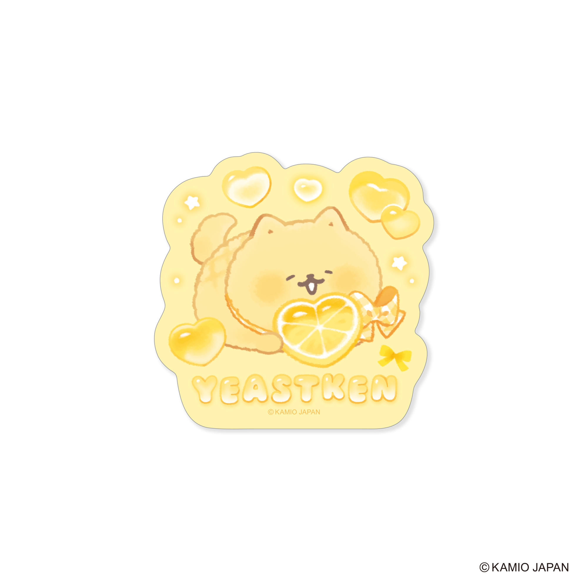Eastken Heartful × Fruits Die-Cut Sticker (Samo Melon)