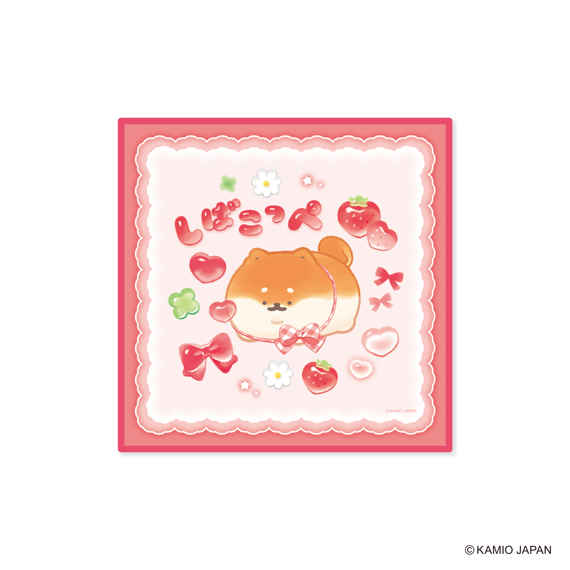 Eastken Heartful × Fruits Towel Handkerchief (Shiba Koppe)