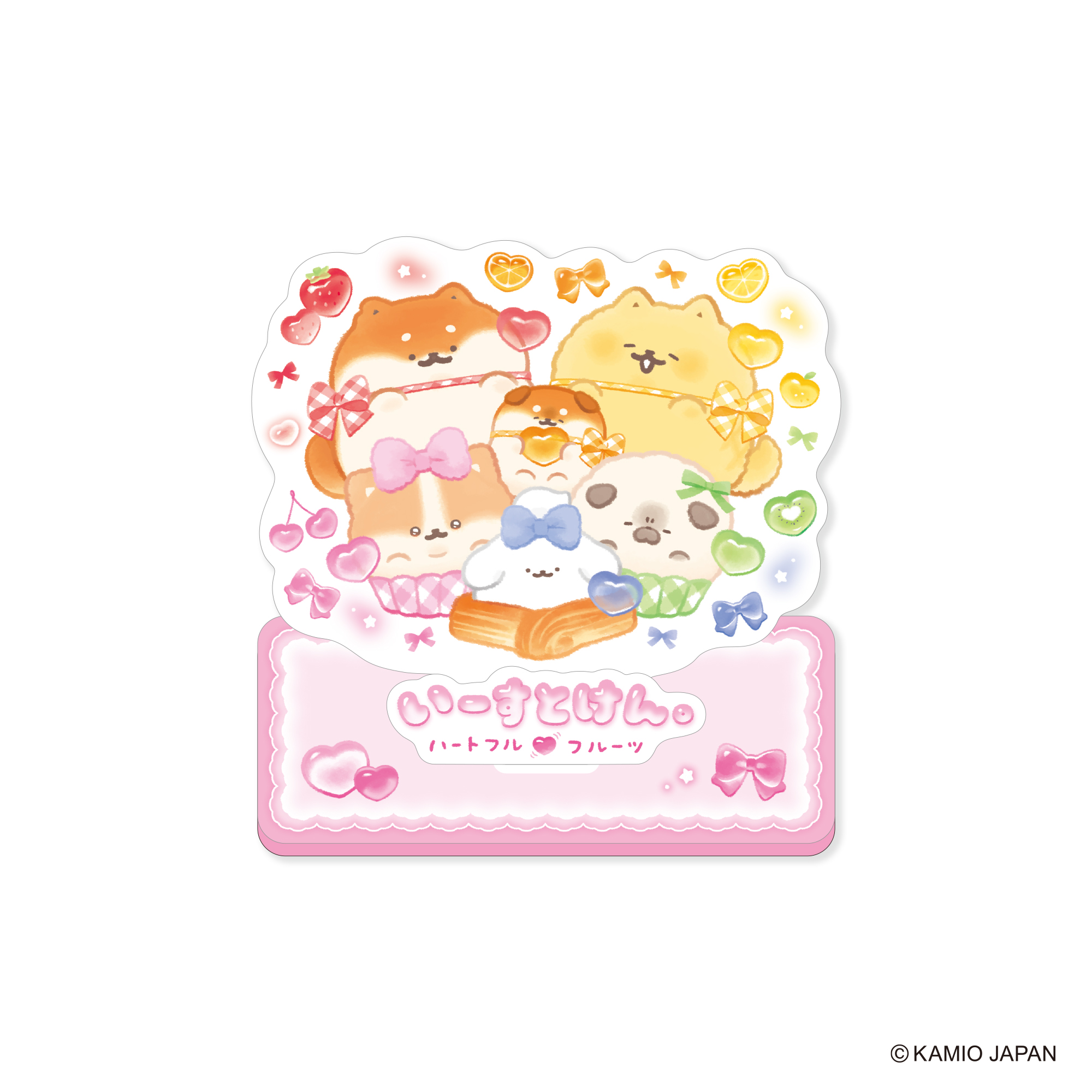 Eastken Heartful × Fruits Acrylic Stand (A5 Size)