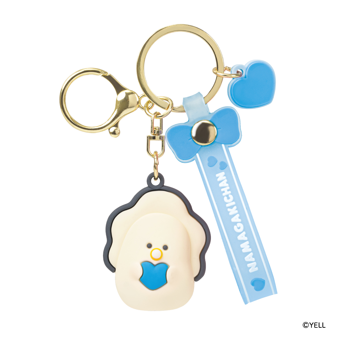 ML0021-C　つぶらな瞳のラバーマスコット　なまがき みずいろ