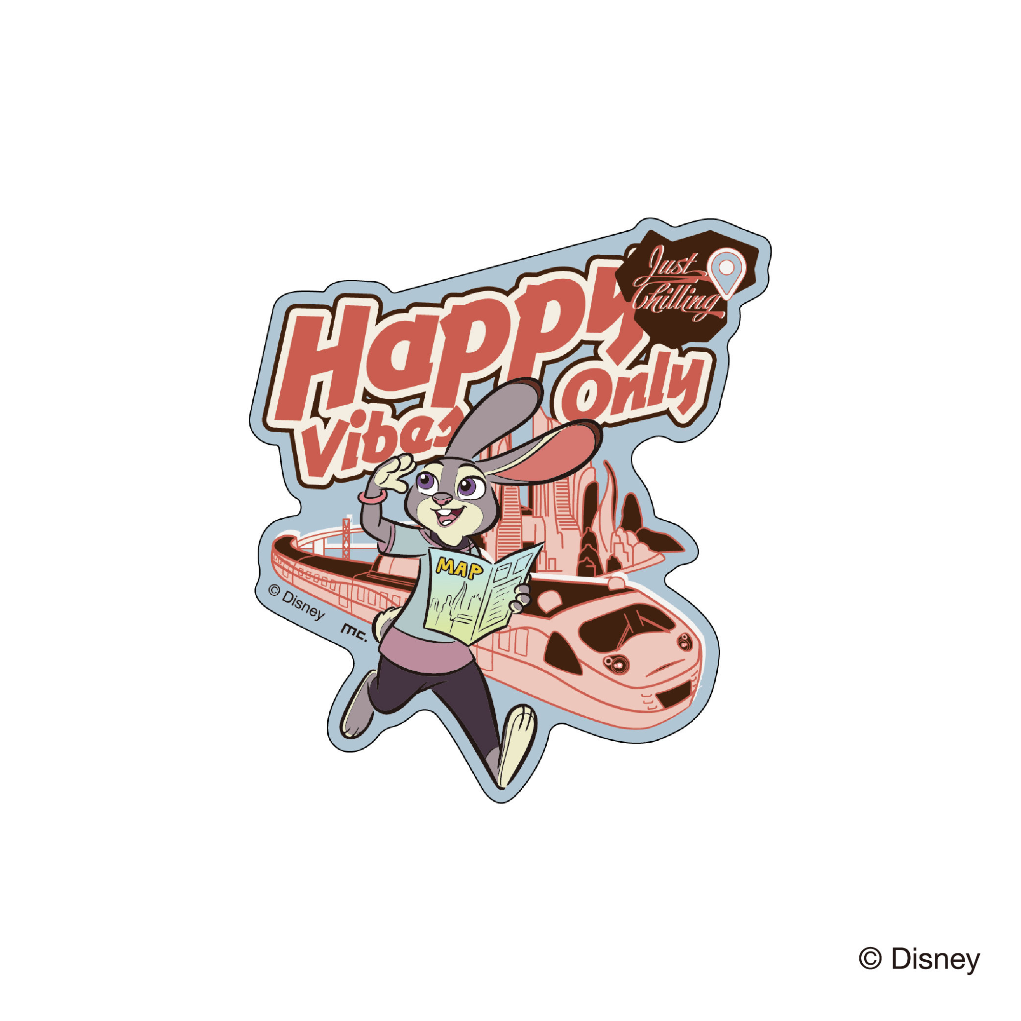 ダイカットステッカー ジュディ