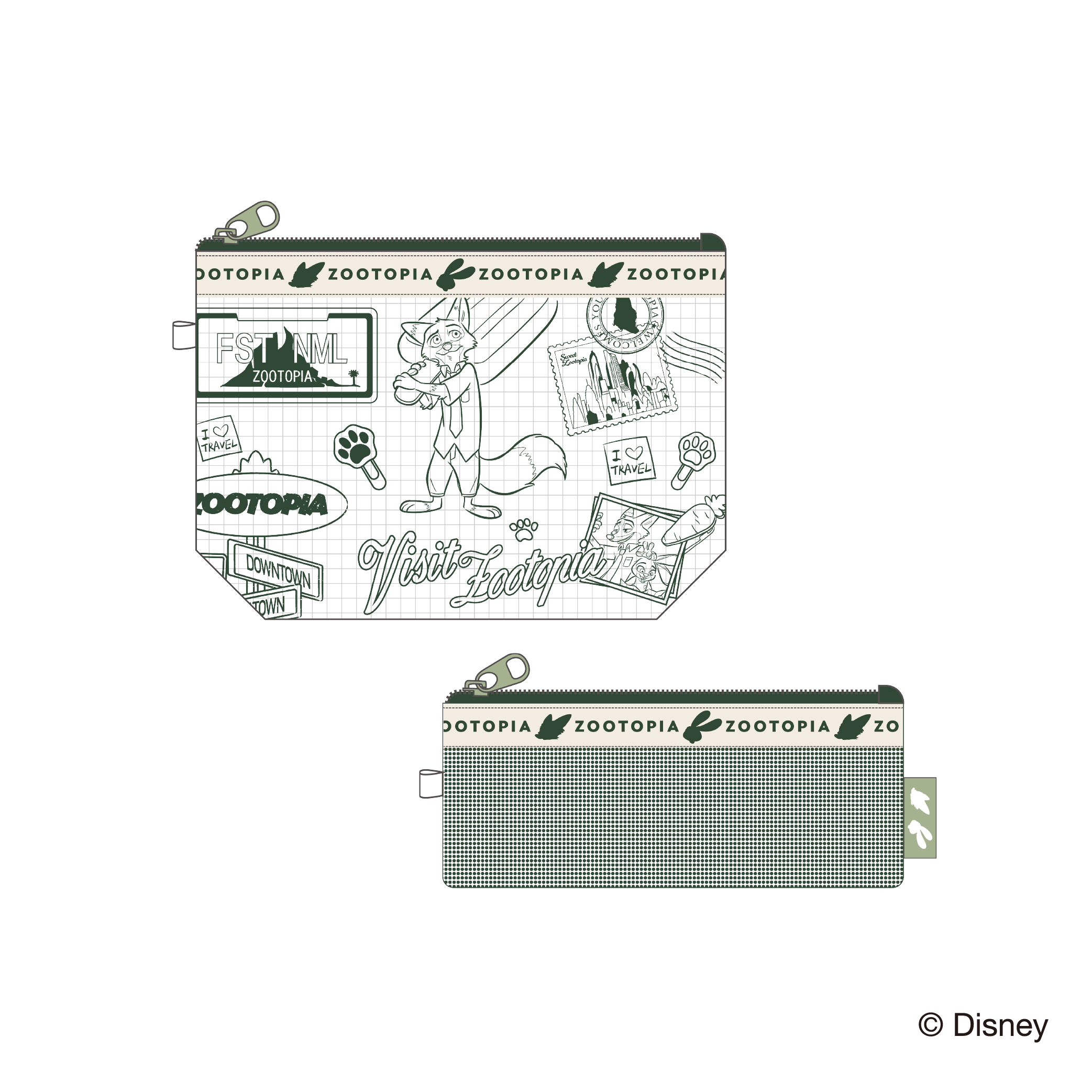 洗面ポーチ 2Pセット ニック